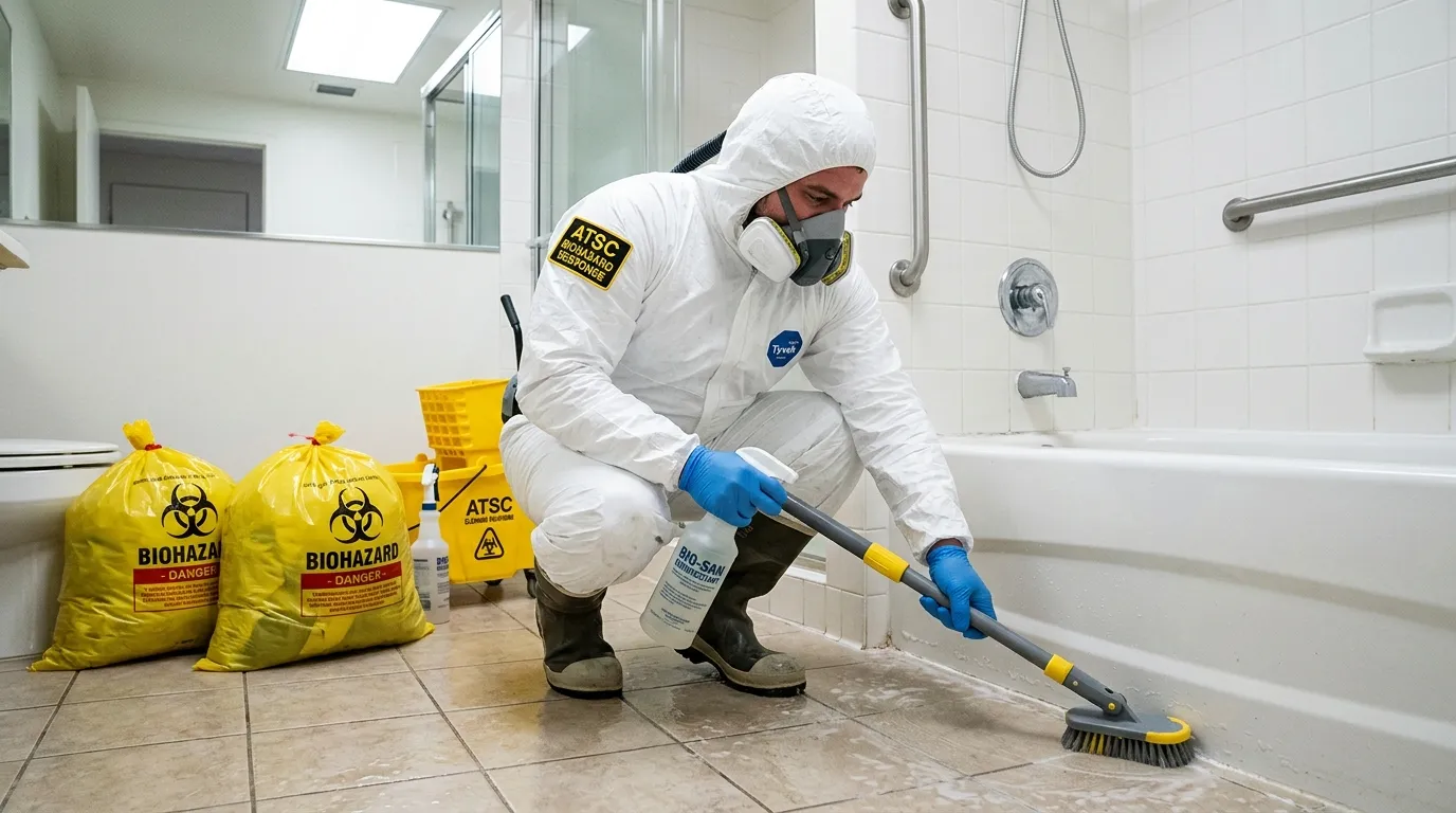 Decontamination equipment deployed for Blood Cleanup in Wyndmoor